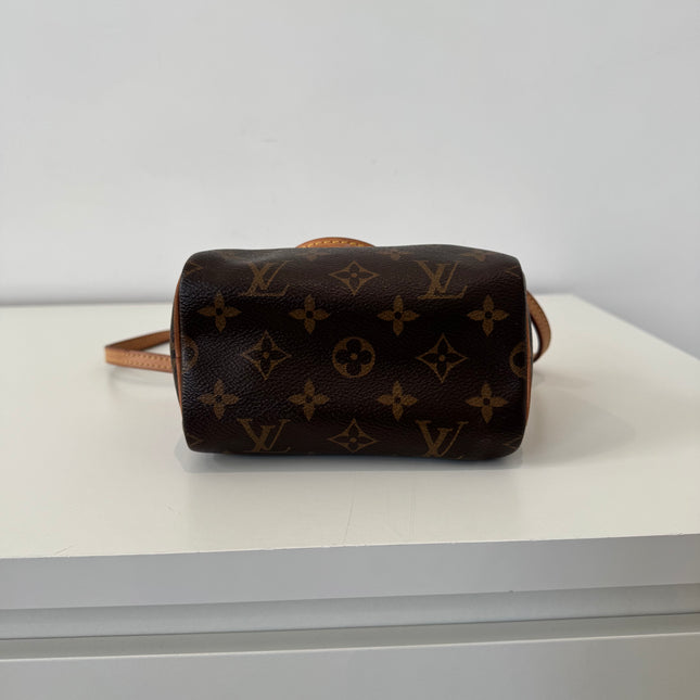 Sac Louis Vuitton Nano Speedy Monogram