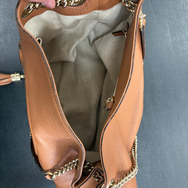 Sac Cabas Hobo Gucci Camel