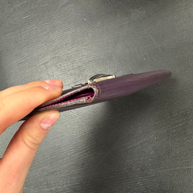 Portefeuille Eugenie Louis Vuitton Épi Cassis