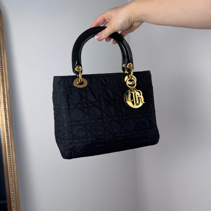Sac Lady Dior Medium Tissu Dior