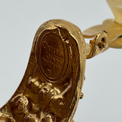 Boucles d’oreilles Dior Strass Clip