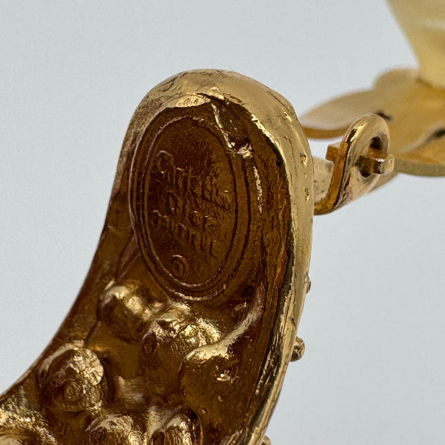 Boucles d’oreilles Dior Strass Clip