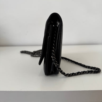 Sac Chanel Wallet on chain Boy Noir