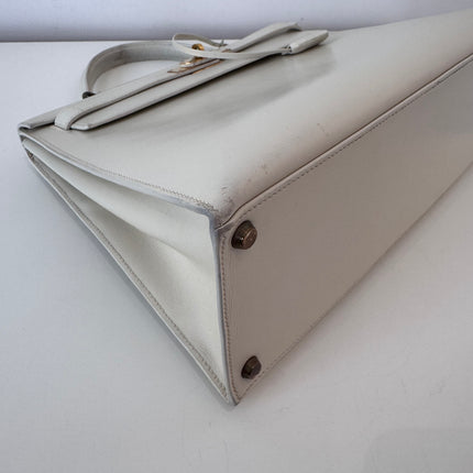 Sac Hermès Kelly 32 Blanc craie