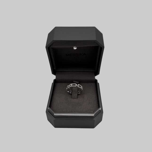 Bague Move Uno Link pavée Messika T52