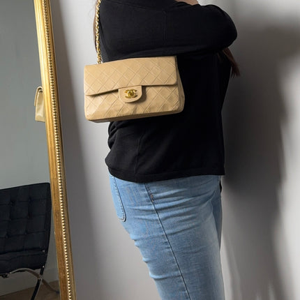 Sac Chanel Timeless 23cm Vintage Beige