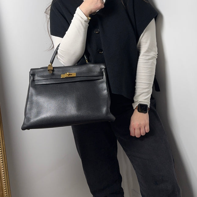 Sac Hermès Kelly 35 retourné