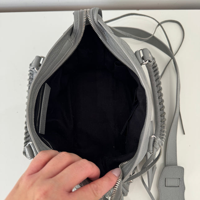 Sac Balenciaga City Small Gris souris