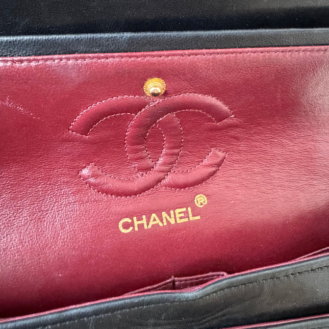 Sac Chanel Timeless 23cm Vintage noir