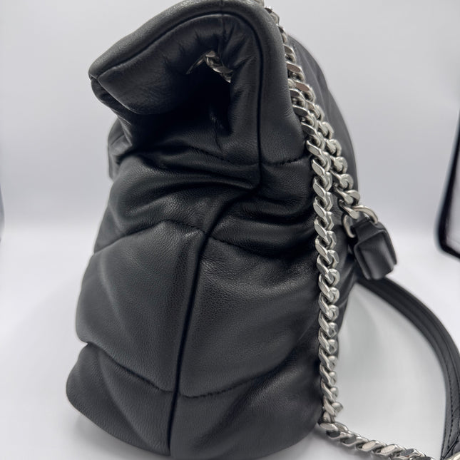 Sac Saint Laurent Puffer Large Noir