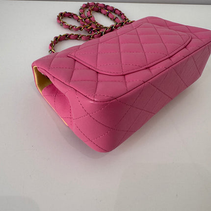 Sac Chanel Mini Timeless Rose Édition Limitée