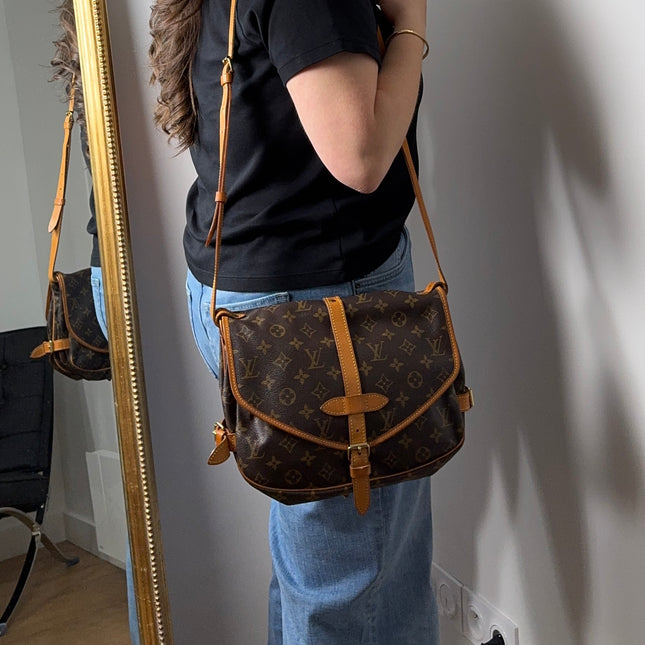 Sac Louis Vuitton Saumur Monogram