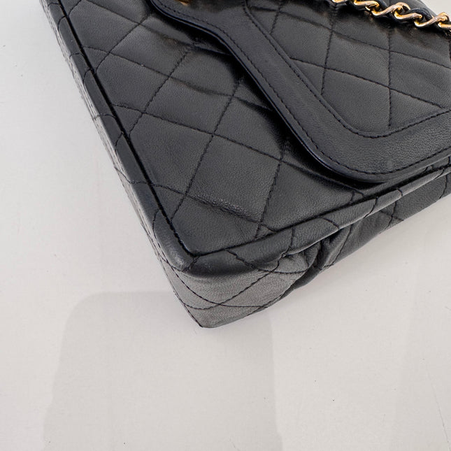 Sac Chanel vintage fermoir bicolore