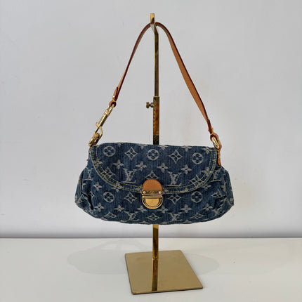 Sac Louis Vuitton Pleaty Denim Monogram