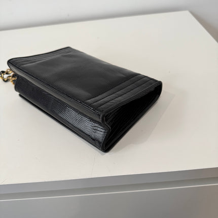 Sac Chanel Lézard Noir