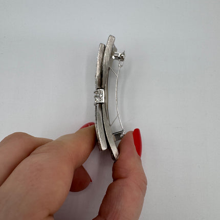 Barrette Chanel Strass