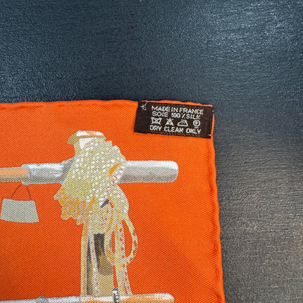 Carré gavroche Hermès Passementerie