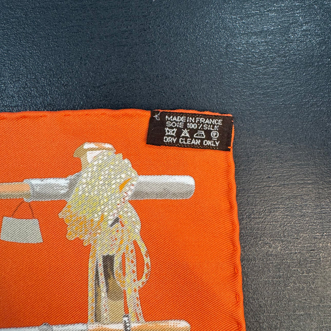 Carré gavroche Hermès Passementerie