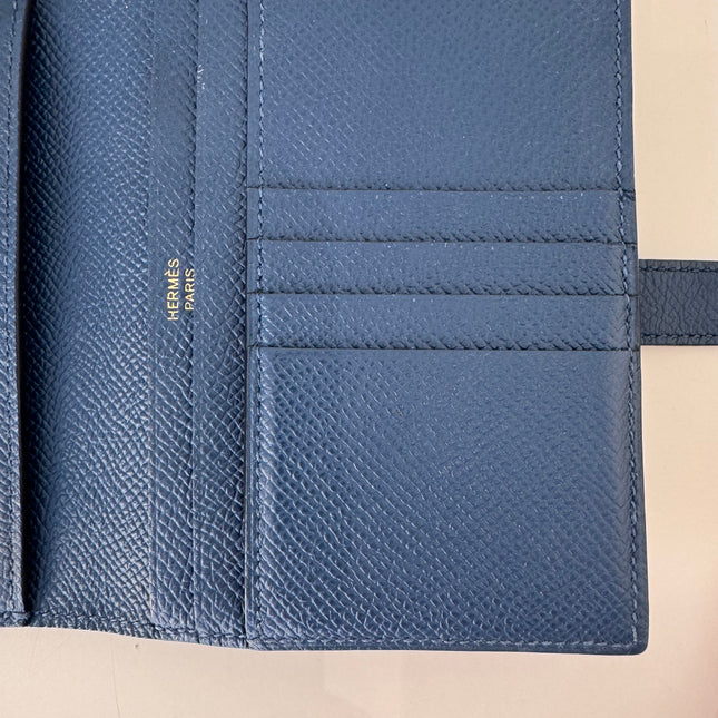 Portefeuille Hermès Béarn Compact verso