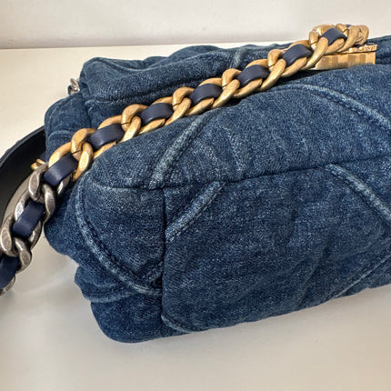 Sac Chanel 19 Small denim