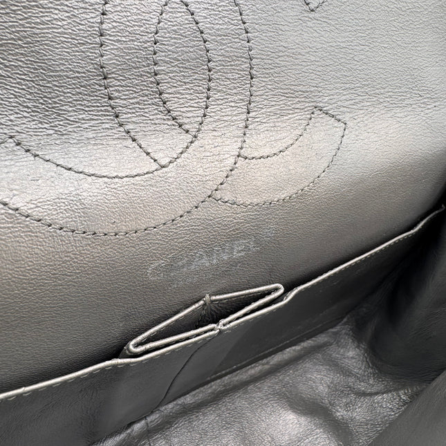 Sac 2.55 Chanel Grand Argent