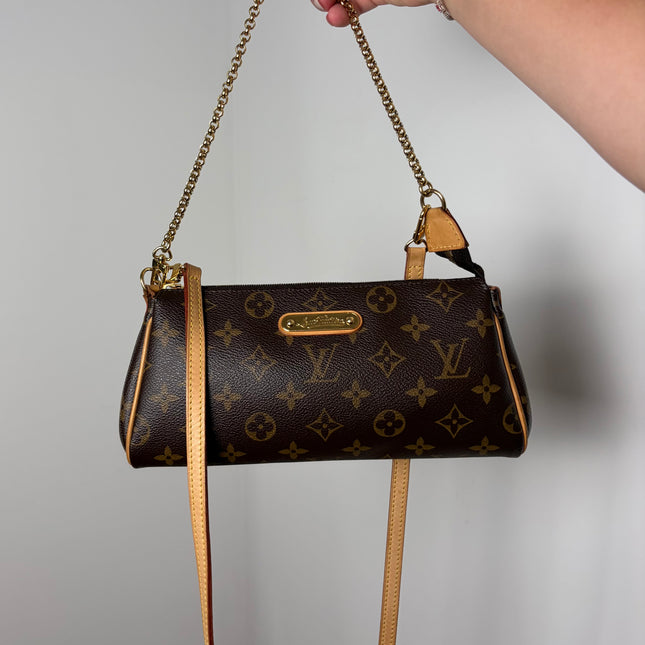 Sac pochette Louis Vuitton Eva Monogram