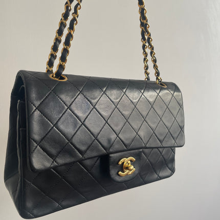 Sac Chanel Timeless vintage noir