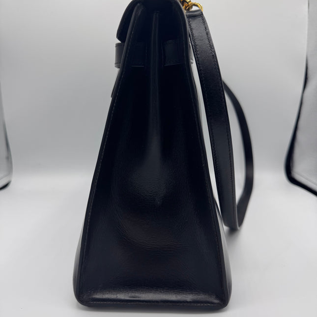 Kelly 32 Hermès Box Noir