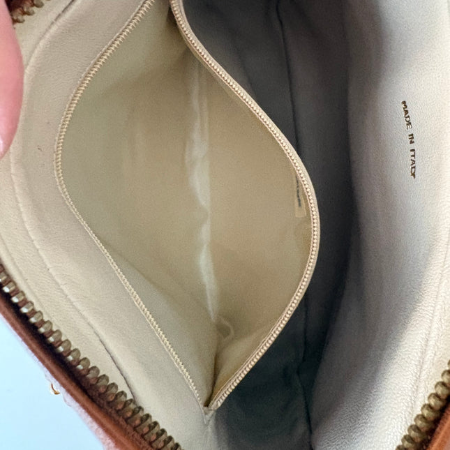 Sac Chanel caméra caramel