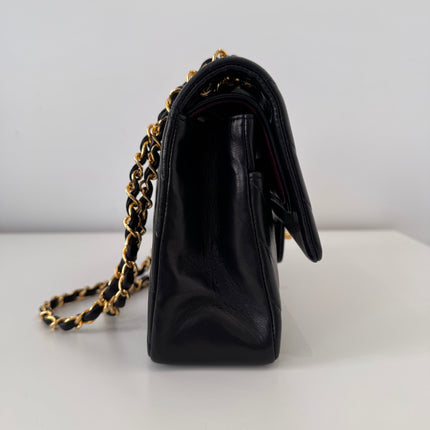 Sac Chanel Timeless 25 cm Chevrons Noir