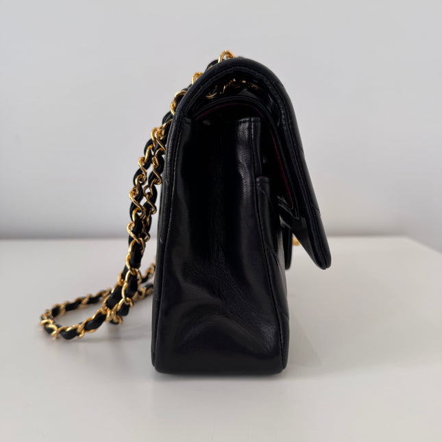 Sac Chanel Timeless 25 cm Chevrons Noir
