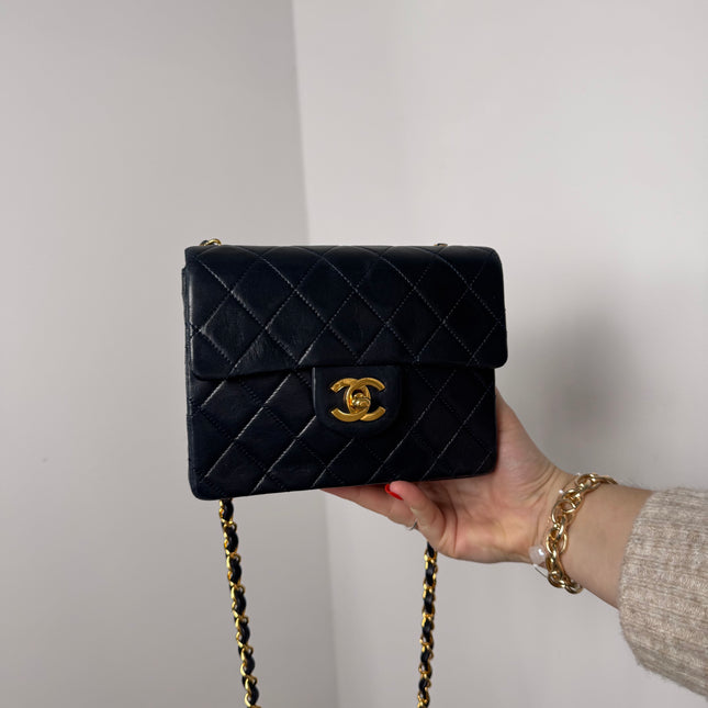 Sac Chanel Mini Square Timeless Marine