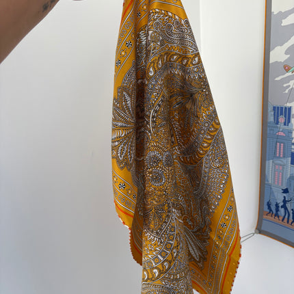 Bandana Hermès 55cm le jardin de la Mahari