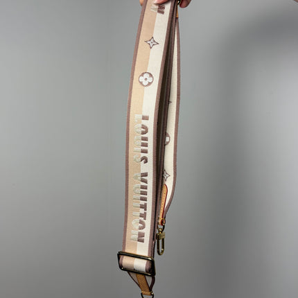 Bandoulière Louis Vuitton beige monogram