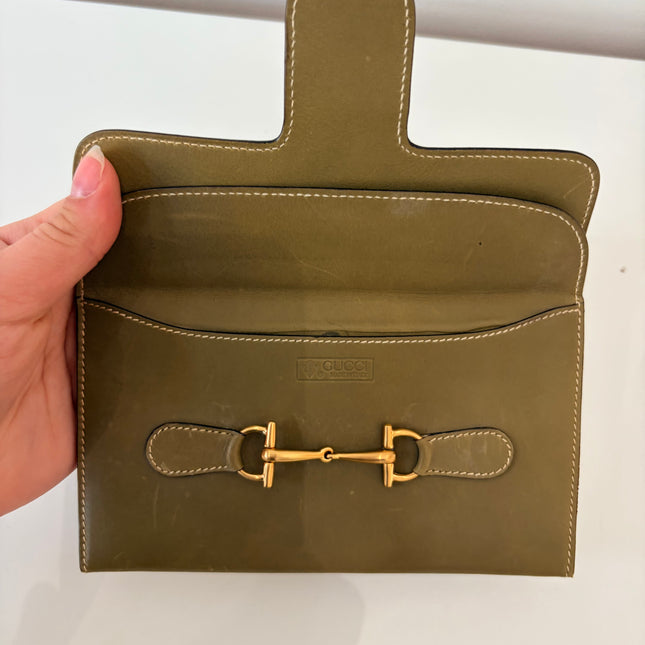 Portefeuille Gucci vert