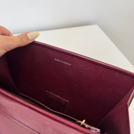 Sac Chanel Bordeaux Bandoulière