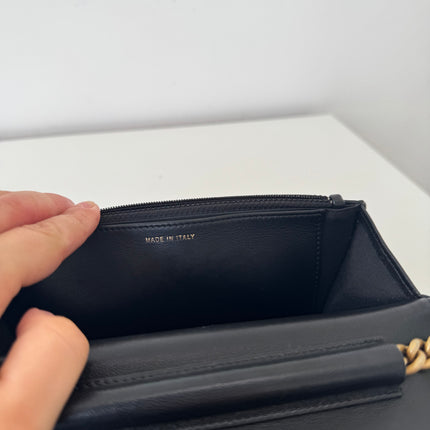 Sac Chanel Wallet on Chain Boy Noir