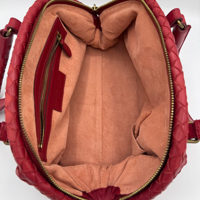 Sac Bottega Veneta Vintage Rouge