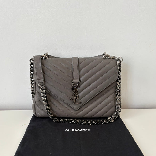 Sac Saint Laurent Collège gris