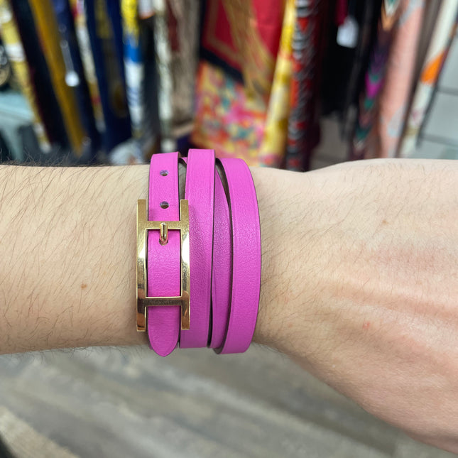 Bracelet Behapi Triple Tour Hermès T2