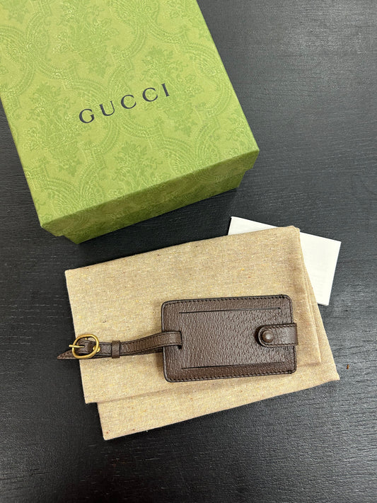 Porte étiquette Gucci