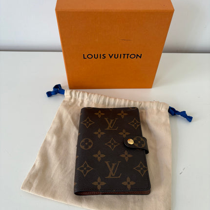 Couverture d’agenda Louis Vuitton Pm