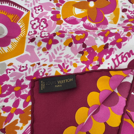 Carré Louis Vuitton Multicolore 67cm