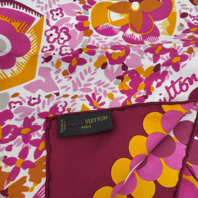 Carré Louis Vuitton Multicolore 67cm