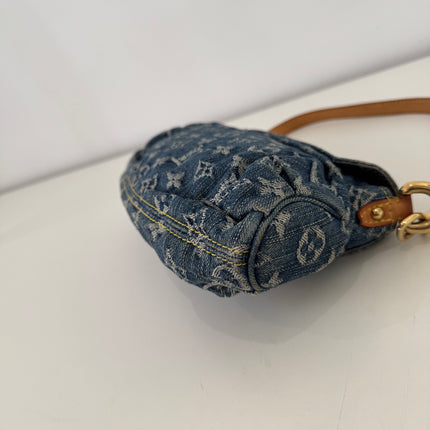 Sac Louis Vuitton Pleaty Denim Monogram