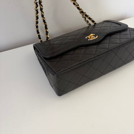 Sac Chanel Fermoir bicolore Noir