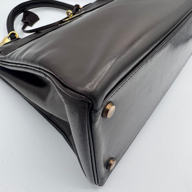 Sac Kelly 32 Hermès Chocolat