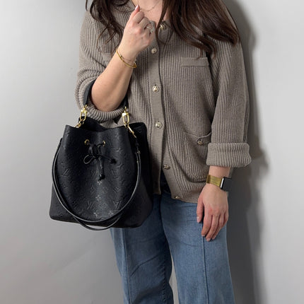Sac NéoNoé MM Louis Vuitton Noir