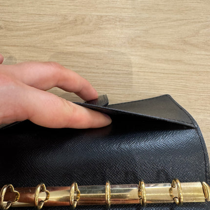 Agenda PM Épi Noir Louis Vuitton