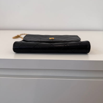 Petit Sac Chanel matelassé noir